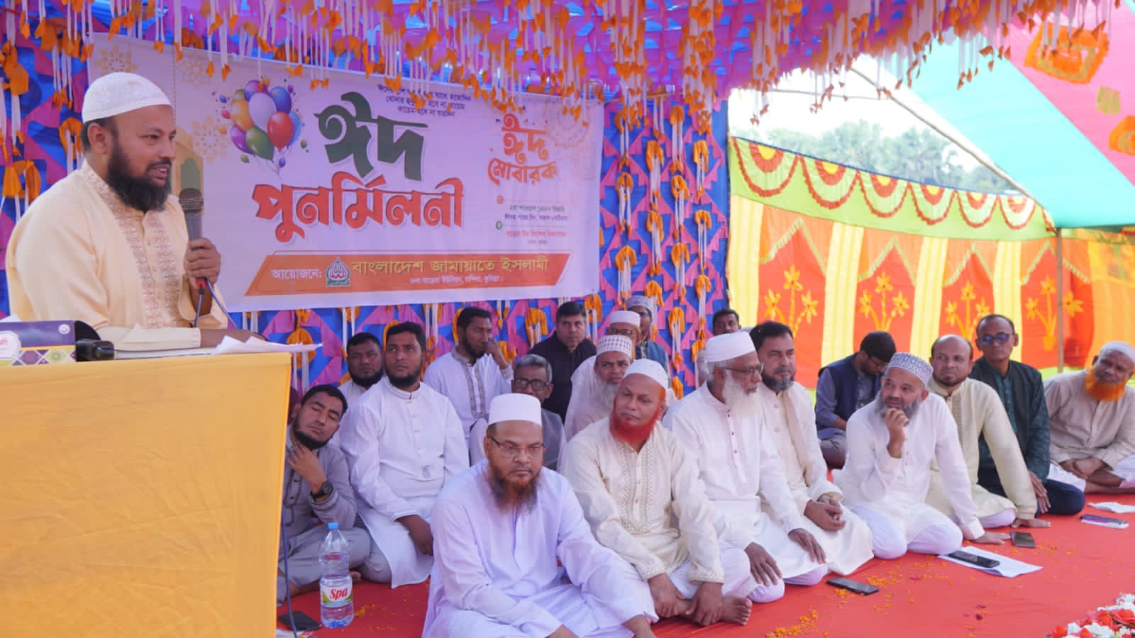 চান্দিনার বাড়েরায় জামায়াতের উদ্যোগে ঈদ পুনর্মিলনী অনুষ্ঠিত