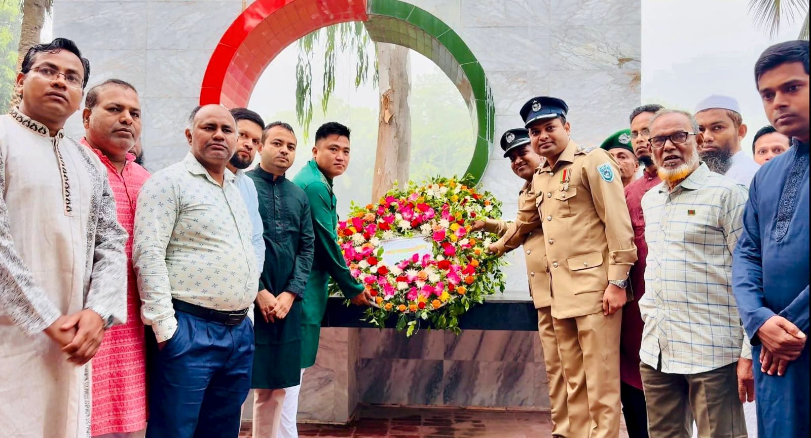হাকিমপুরে যথাযথ মর্যাদায় মহান স্বাধীনতা ও জাতীয় দিবস পালিত