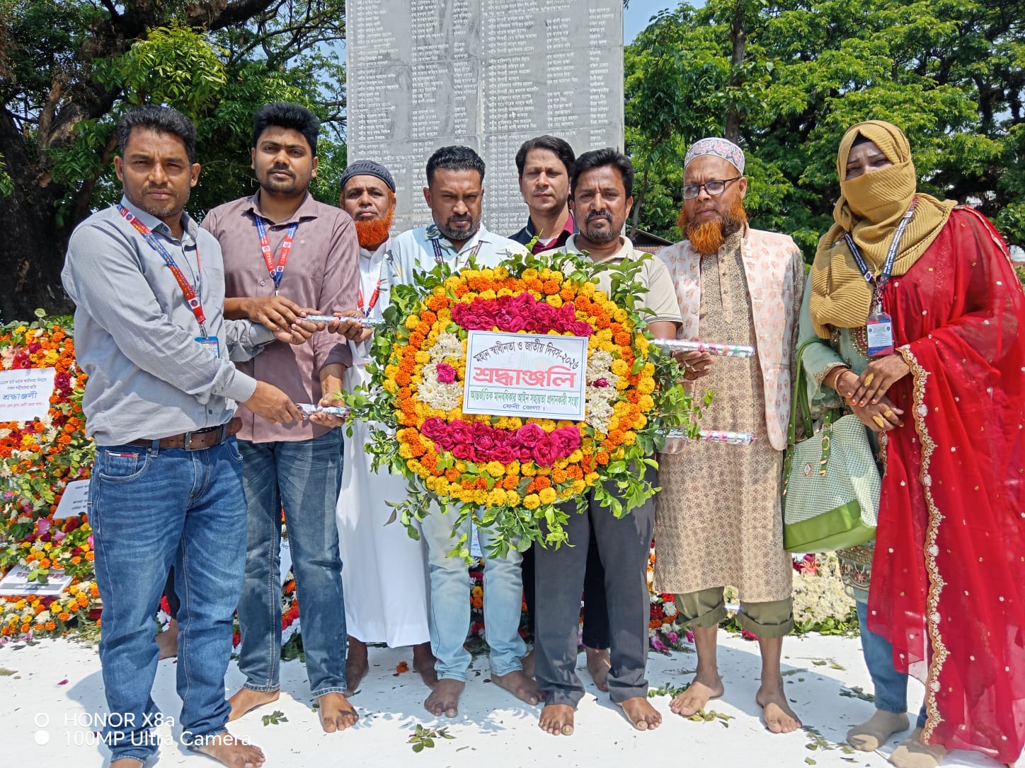 🇧🇩 মহান স্বাধীনতা দিবসে ফেনীতে শহীদদের প্রতি শ্রদ্ধা