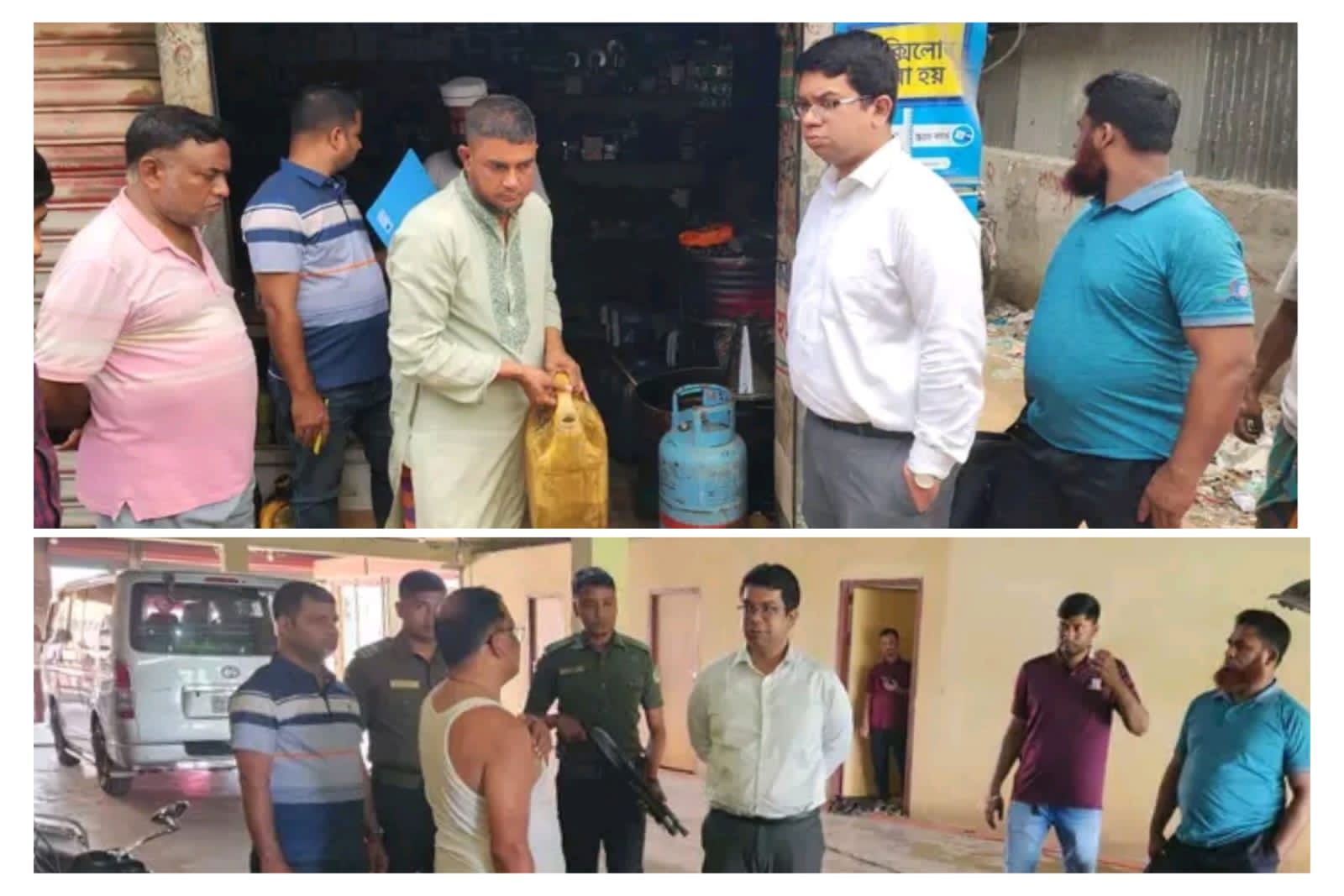 মনোহরদীতে খোলা বাজারে বেশি দামে ডিজেল বিক্রি:মোবাইল কোর্টে জরিমানা