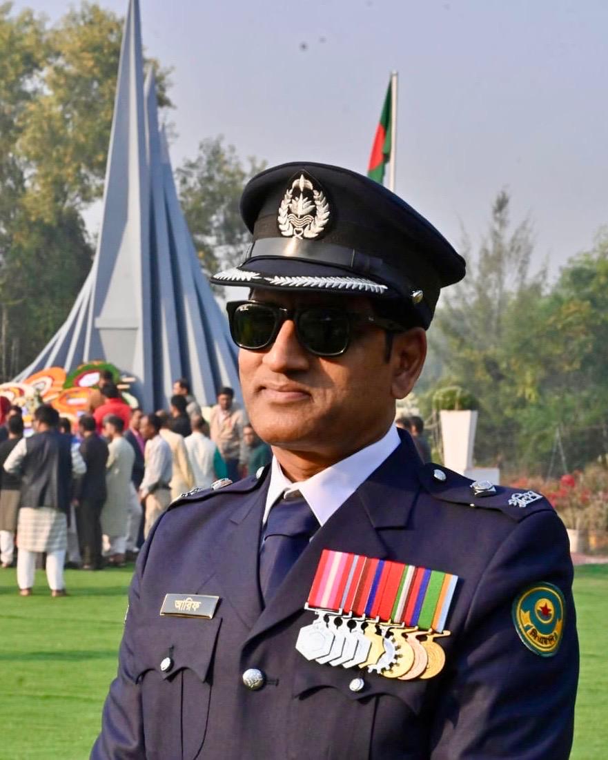 জনসেবার অগ্রযাত্রায় এক নিবেদিতপ্রাণ পুলিশ অফিসার