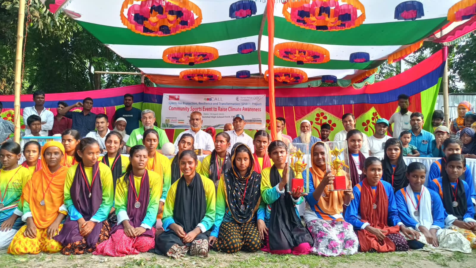 চিলমারীর কড়াই বরিশাল চরে মেয়েদের প্রীতি হ্যান্ডবল ম্যাচ অনুষ্ঠিত.হয়েছে