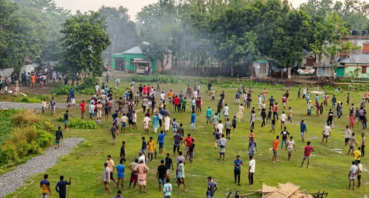 বানিয়াচংয়ে ২ (দুই) চেয়ারম্যানের ভক্তদের সংঘর্ষে পুলিশসহ অর্ধশতাধিক আহত-