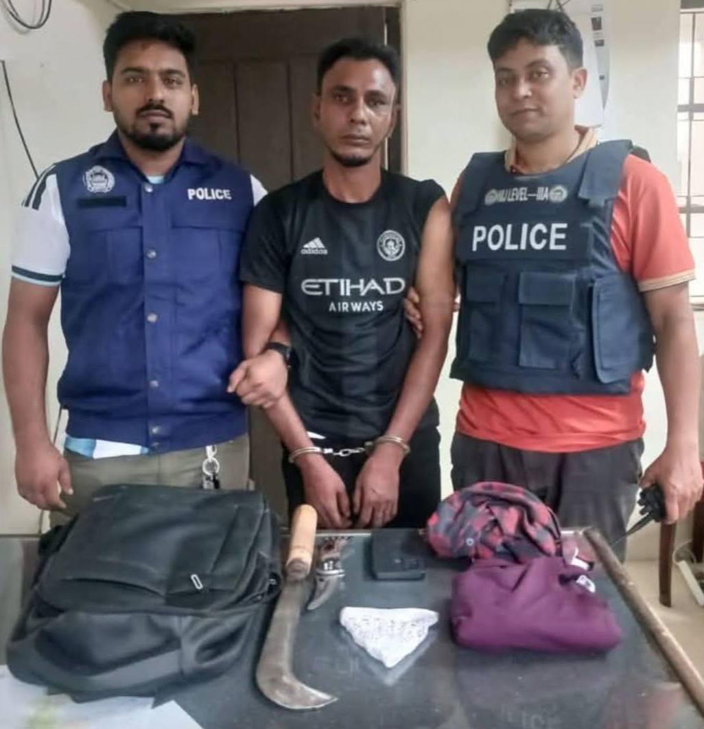 নবীগঞ্জে দুই স্কুল শিক্ষিকার স্বর্ণের চেইন ছিনতাইকারী ধরতে পুলিশের সাঁড়াশি অভিযান এক ছিনতাইকারী আটক