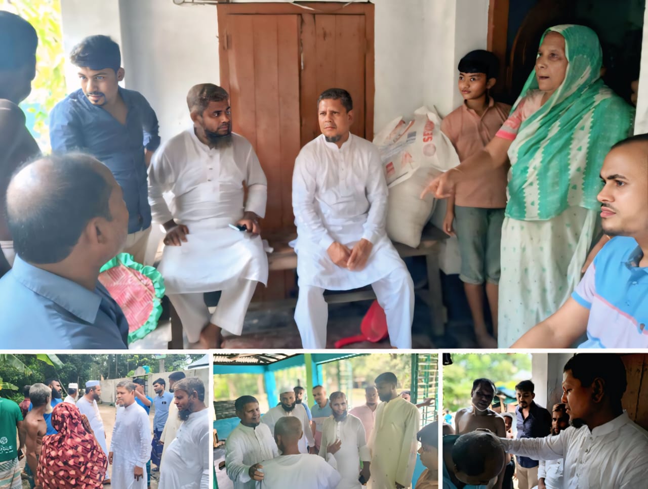 সামাজিক দূরত্ব নিরসনে পণ্ডিতপুরে বিডিপি চেয়ারম্যান এডভোকেট আনোয়ারুল ইসলাম চানের বিশেষ উদ্যোগ