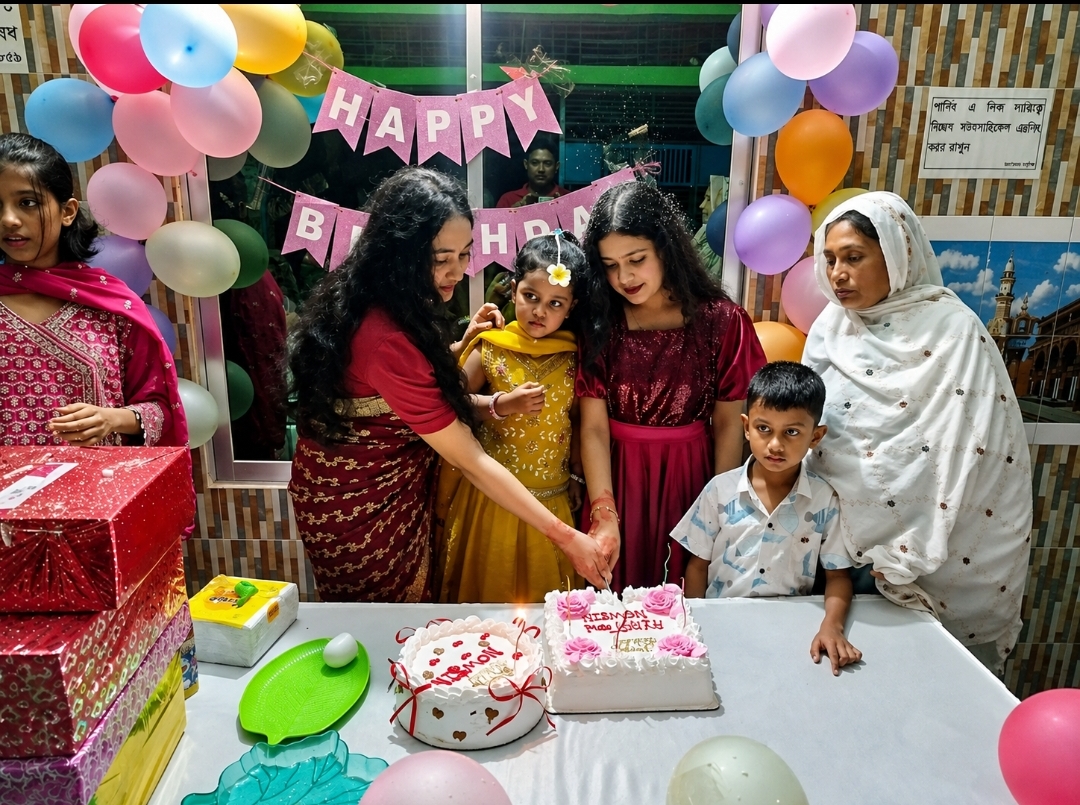 প্রেসক্লাব গোপালগঞ্জের সভাপতির ছোট মেয়ের জন্মদিন আজ
