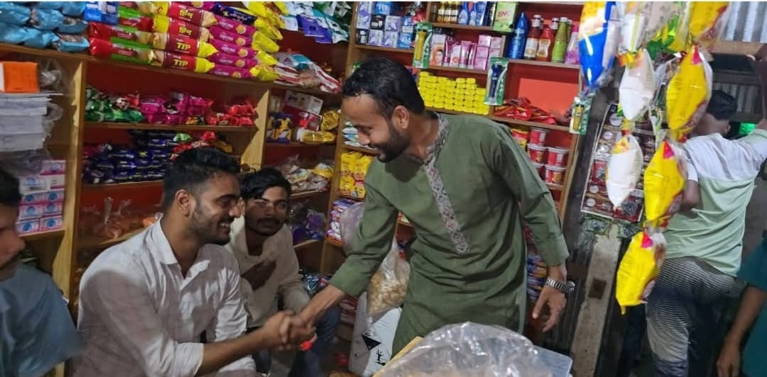 সাংবাদিক তাকিউল ইসলামের গণসংযোগ, মানুষের পাশে থাকার অঙ্গীকার