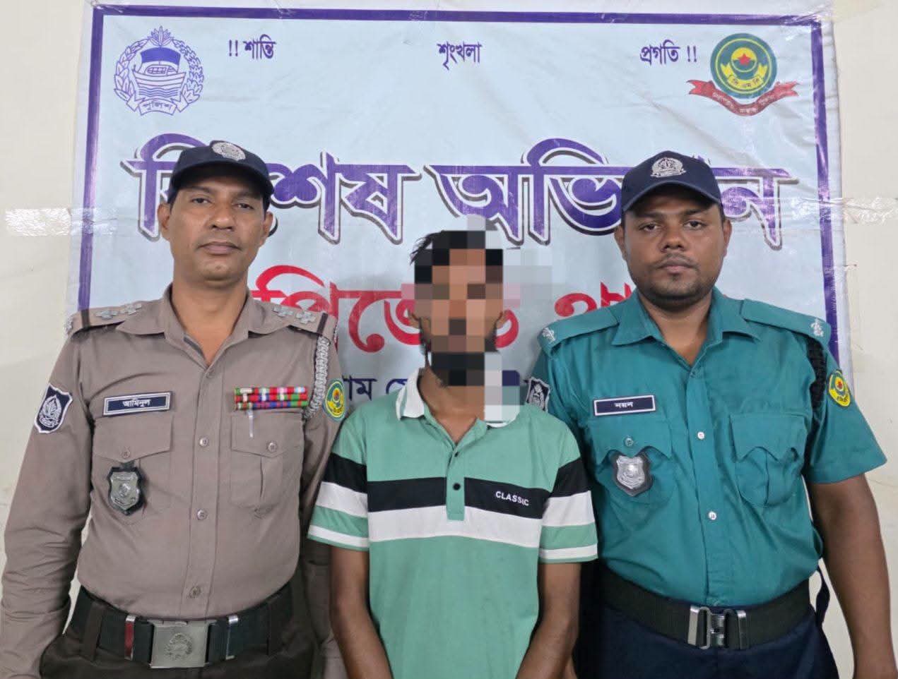 সড়ক দূর্ঘটনায় এইচএসসি পরীক্ষার্থী নিহতের ঘটনায় জড়িত আসামী ক্রেন চালক গ্রেফতার।