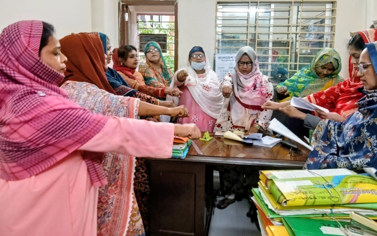 বাংলাদেশ মহিলা পরিষদ ঝালকাঠি জেলা কমিটি পুনর্গঠন ও সভা অনুষ্ঠিত