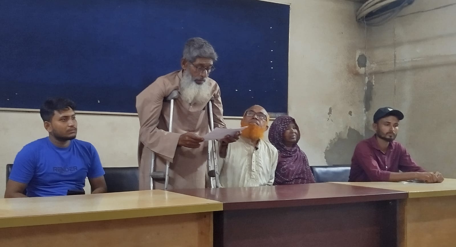 পানিসারা কুলিয়ার ভুক্তভুগির সংবাদ সম্মেলন