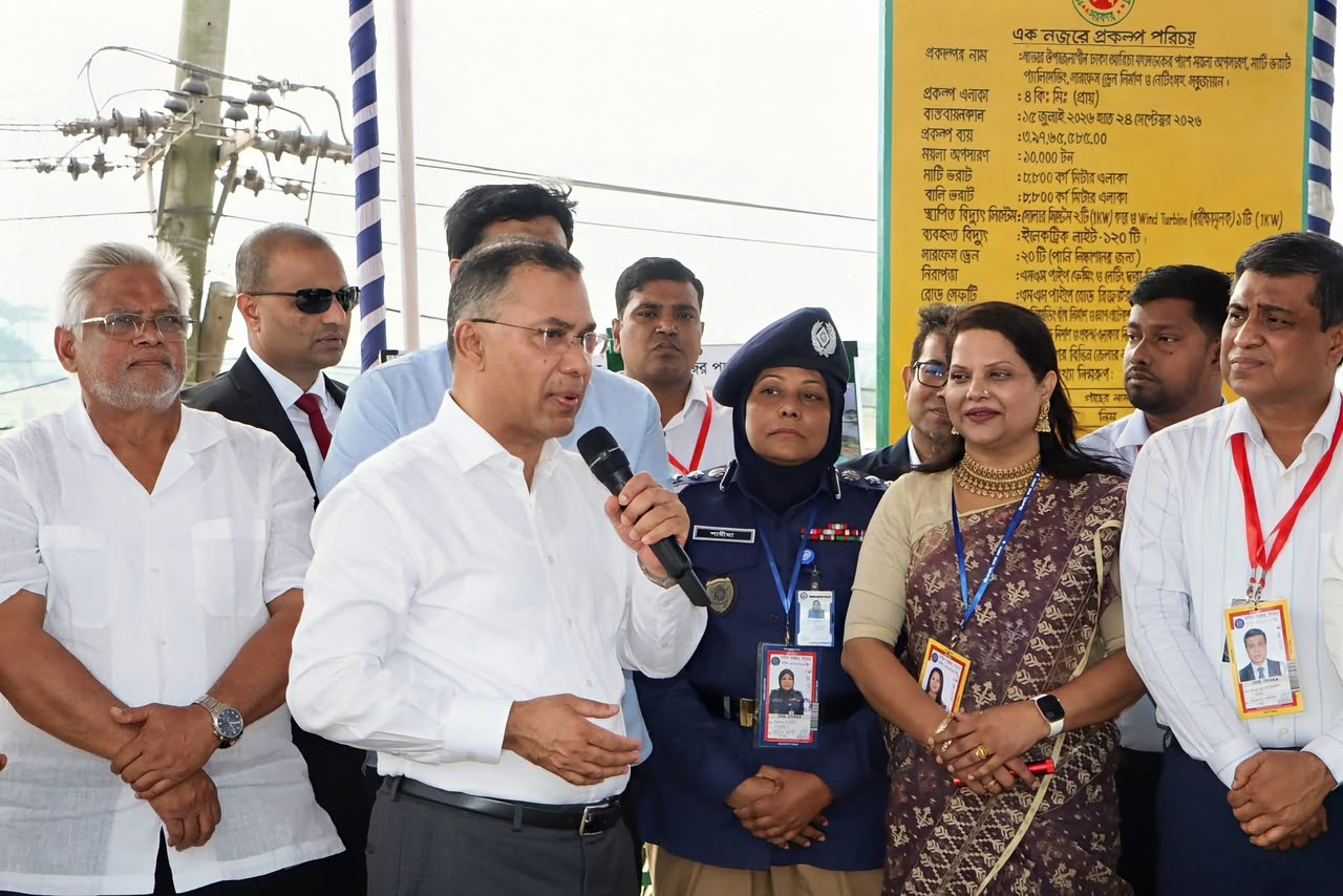 আমিনবাজারে ময়লার স্তূপের জায়গায় সবুজের সমারোহ, উদ্বোধন হলো ‘রূপান্তর’ প্রকল্প