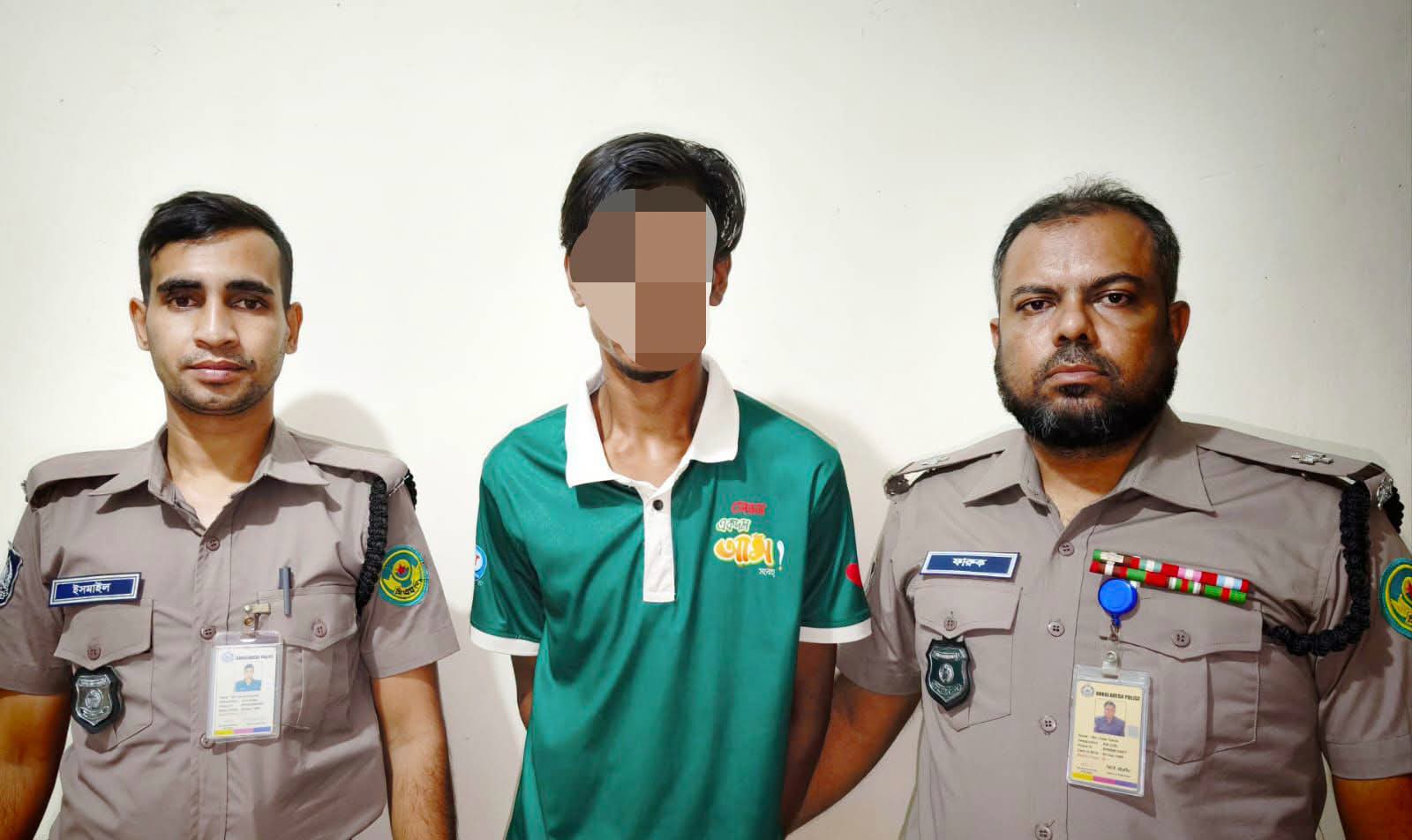চকবাজার থানা এলাকায় ওসি মামুনের অভিযান, চিকনা রাজু গ্রেফতার