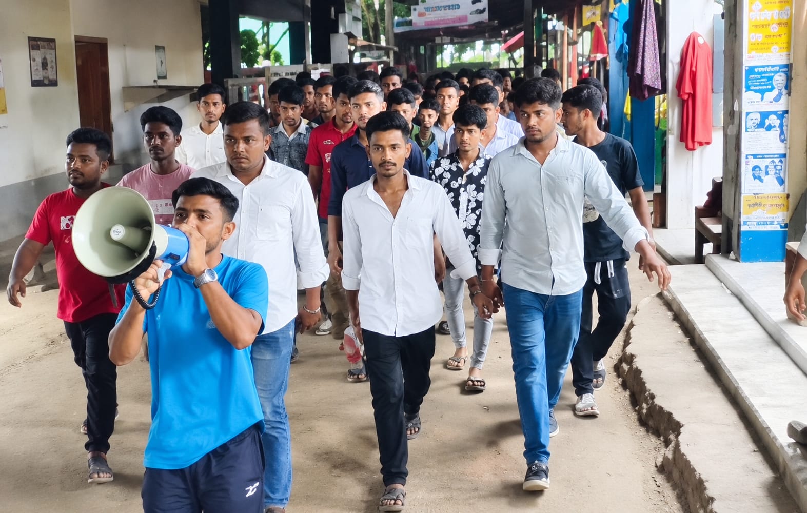 নিষিদ্ধ ছাত্রলীগের কার্যক্রম বন্ধের দাবিতে ছাত্রদলের বিক্ষোভ